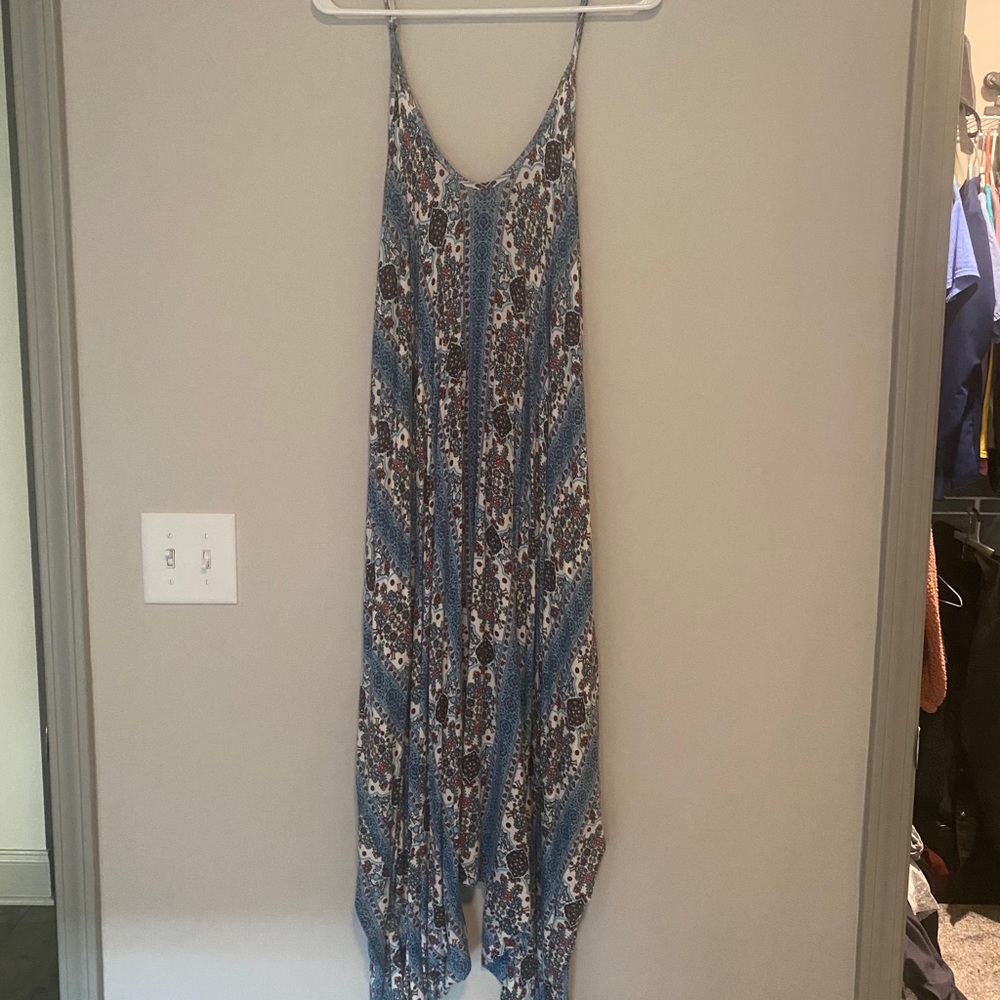 Boho oversized romper